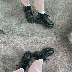 COPY - Dr. Martens Church Platform Monkey Boots size 9